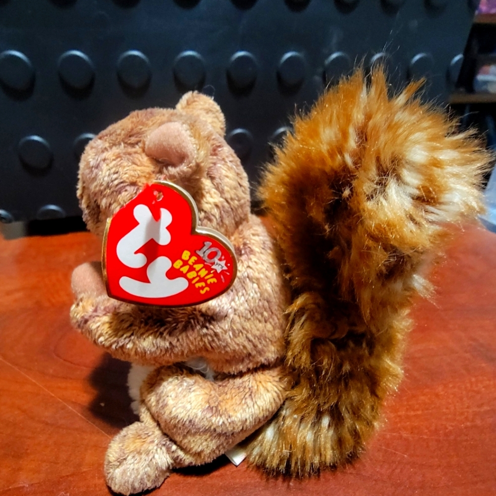 Nutty Squirrel TY Beanie Baby